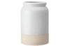 Porte-ustensiles KitchenCraft Idilica en grès crème