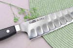 Couteau de chef alvéolé japonais Glestain K series 21cm