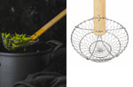 Écumoire orientale KitchenCraft World of Flavours en bambou 33cm