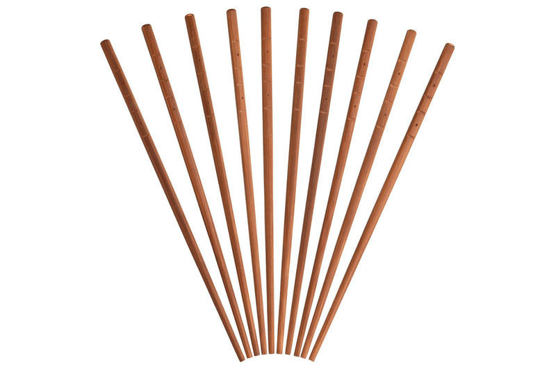 Set de 5 paires de baguettes orientales KitchenCraft World of Flavours en bambou 24cm