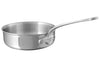 Plat à sauter Mauviel M'Cook tout inox avec poignée fixe compatible induction - 24cm
