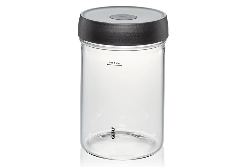 Bocal à fermenter Gefu Nativo 1L avec poids en verre
