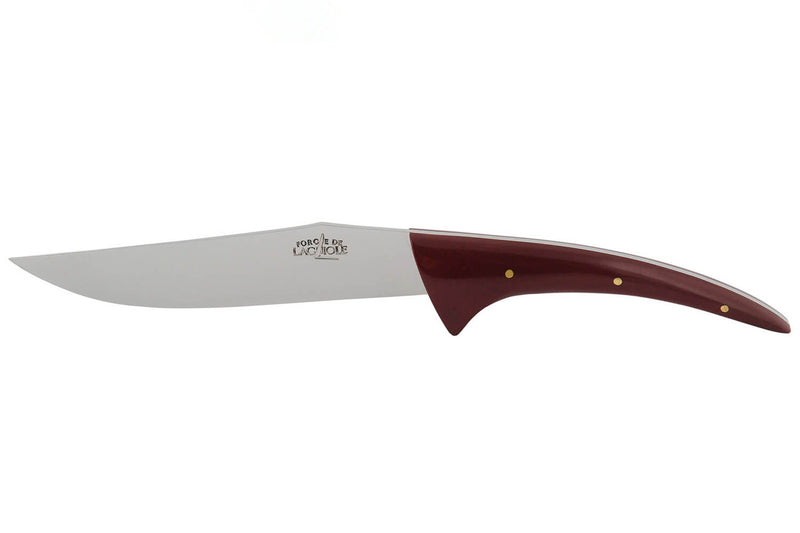 Couteau à fromage Jojo Long Legs Forge de LAGUIOLE design STARCK rouge