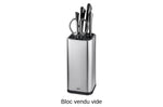 Bloc vide Gefu INSIEM en inox 18/0 et ABS 14 compartiments