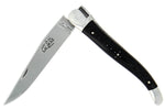 Couteau pliant Forge de Laguiole manche noir 12cm