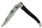 Couteau pliant Forge de Laguiole manche en corne foncée 12cm