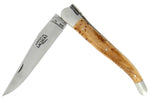Couteau pliant Forge de Laguiole manche en bois de genévrier 12cm