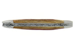 Couteau pliant Forge de Laguiole manche en chêne de barrique 11cm