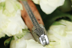 Couteau pliant Forge de Laguiole manche en bois de genévrier 12cm