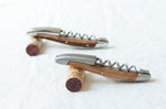 Couteau sommelier Forge de Laguiole manche en cep de vigne finition satinée