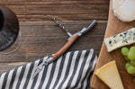 Couteau sommelier Forge de Laguiole manche en cep de vigne finition satinée