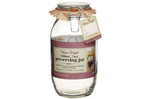 Pot de conservation KitchenCraft Home Made en verre 2,1L avec joint hermétique