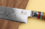 Couteau de chef 20cm Kutoyama damas pakka rainbow