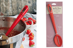 Cuillère-thermomètre KitchenCraft Home Made en silicone rouge