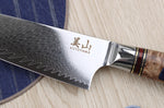 Couteau de chef 19cm Kutoyama damas nid d'abeille