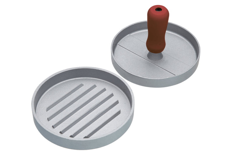 Presse à burgers KitchenCraft Home Made en aluminium 11cm poignée soft touch