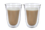 Set de 2 verres à latte La Cafetière Jack en verre borosilicate double paroi 270ml
