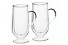 Set de 2 verres à café irlandais La Cafetière en verre borosilicate double paroi 275ml