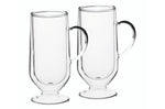 Set de 2 verres à café irlandais La Cafetière en verre borosilicate double paroi 275ml