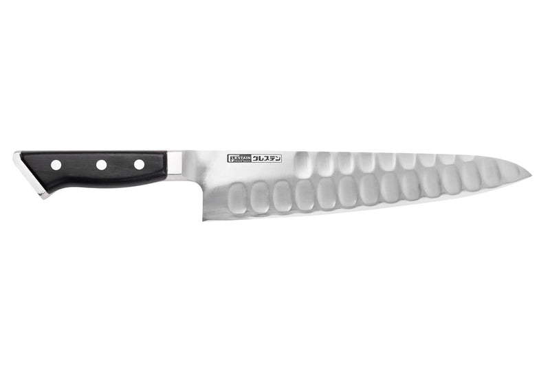 Couteau de chef alvéolé japonais Glestain K series 24cm