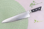 Couteau de chef alvéolé japonais Glestain K series 24cm