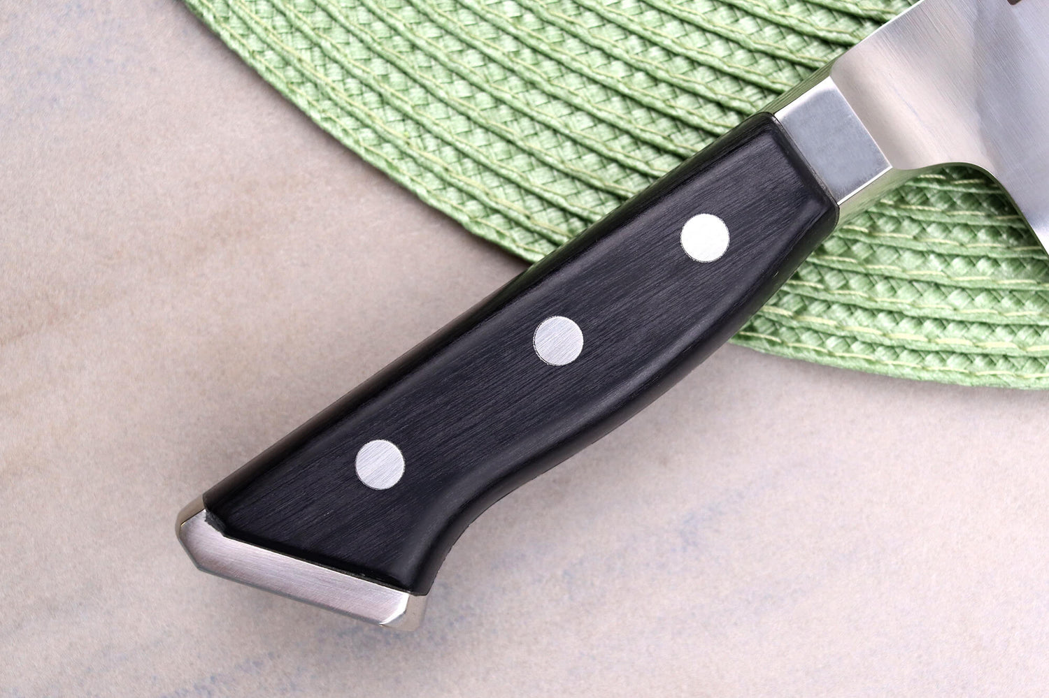 Couteau de chef alvéolé japonais Glestain K series 24cm