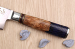 Couteau nakiri 17cm Kutoyama damas nid d'abeille