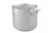 Marmite Mauviel M'Urban4 en fonte d'inox compatible induction 24cm avec couvercle en inox