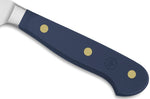 Couteau santoku Wüsthof Classic Colour Wild Blueberry forgé lame alvéolée 17cm