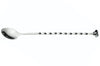 Cuillère à mélanger BarCraft manche torsadé et disque en acier inoxydable 28cm