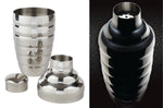 Shaker à cocktail BarCraft en acier inox 500ml + livret de recettes