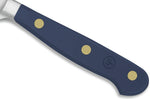 Couteau à saucisson Wusthof Classic Colour Wild Blueberry forgé lame crantée 14cm