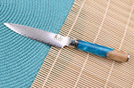 Set de 3 couteaux Kutoyama damas Azur chef + universel + office