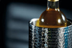 Refroidisseur de vin Barcraft en acier inoxydable martelé à double paroi