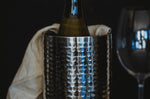 Refroidisseur de vin Barcraft en acier inoxydable martelé à double paroi