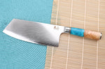 Couteau de chef chinois 20cm Kutoyama damas Azur