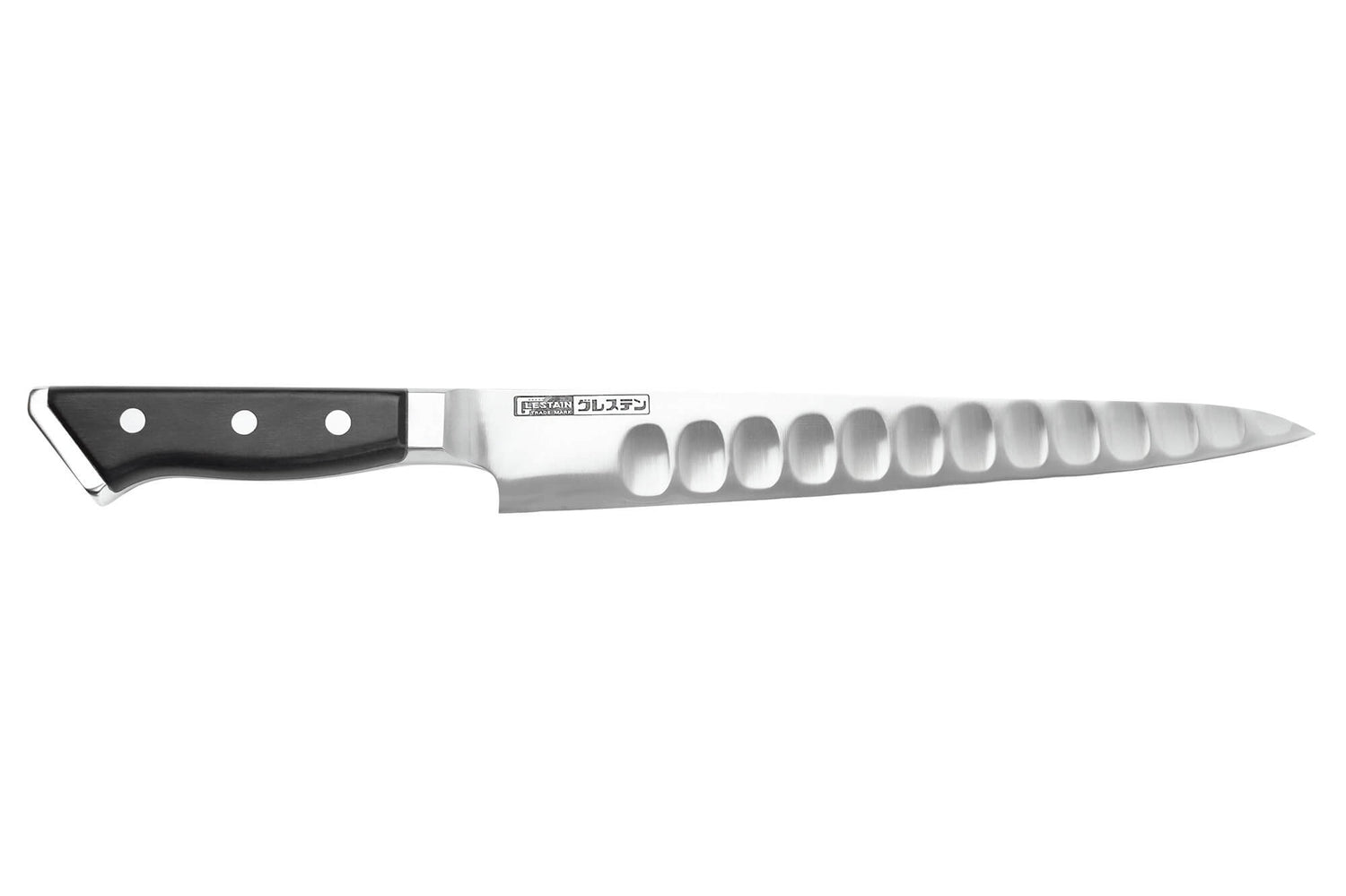Couteau sujihiki alvéolé japonais Glestain K Series 24cm