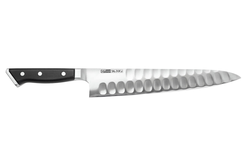 Couteau de chef alvéolé japonais Glestain K Series 27cm