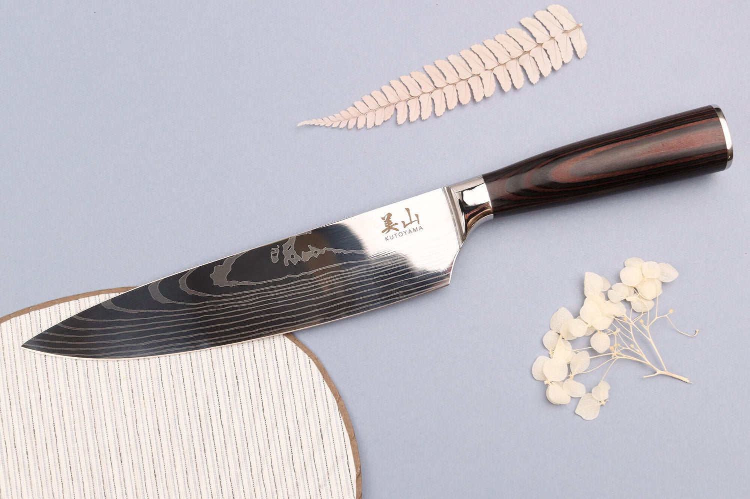 Couteau de chef 20cm Kutoyama Black Pakka