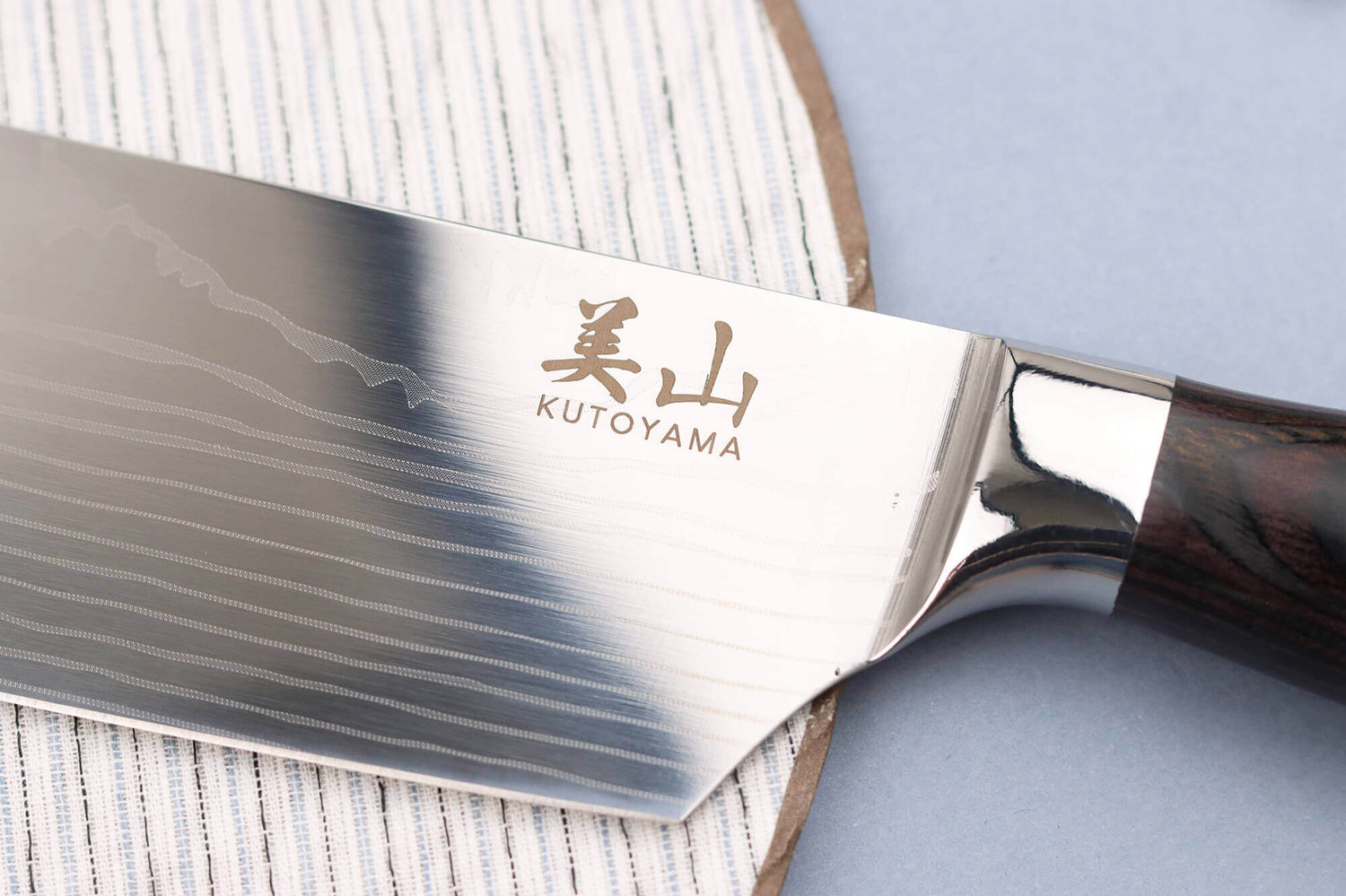 Set de 3 couteaux Kutoyama Pakka office + nakiri + chef