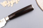 Couteau santoku 12cm Kutoyama Black Pakka