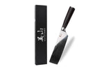 Couteau nakiri 17cm Kutoyama Black Pakka