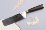 Couteau nakiri 17cm Kutoyama Black Pakka
