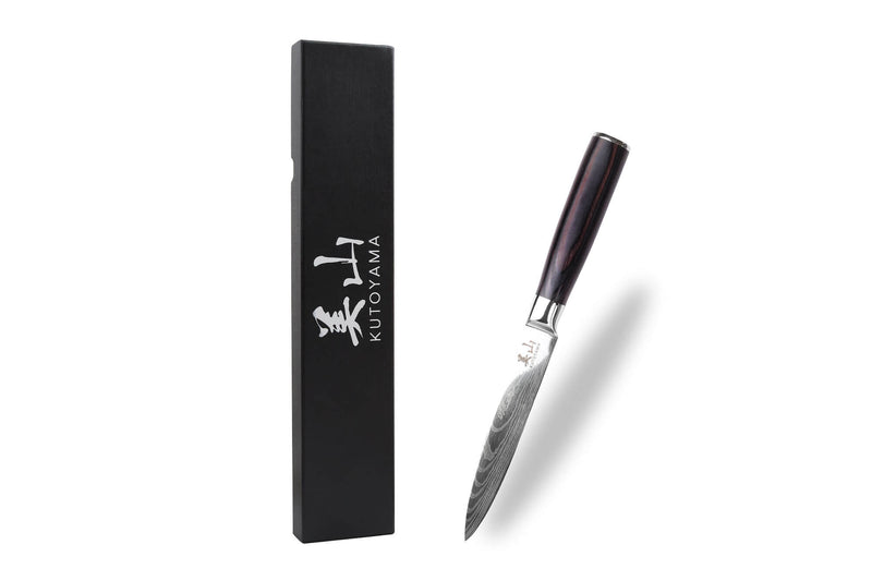 Couteau universel 12cm Kutoyama Black Pakka