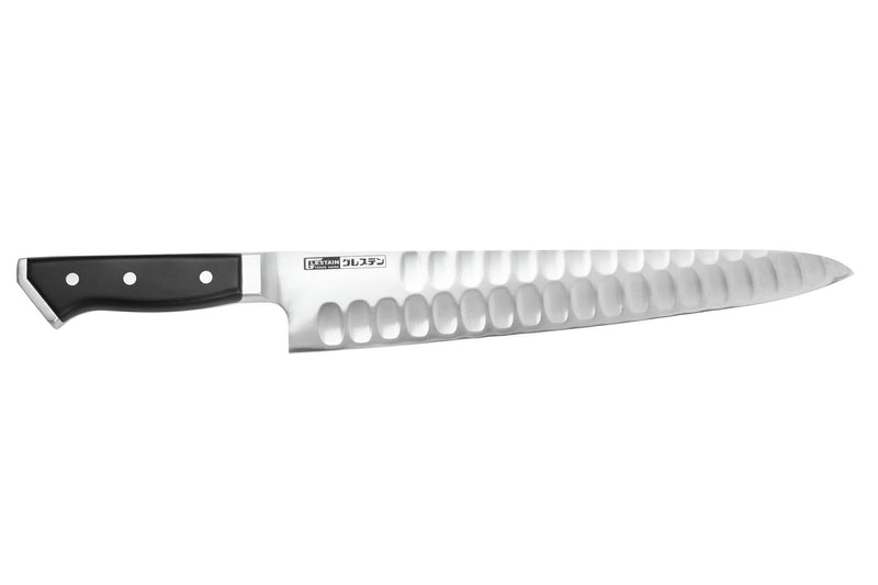 Couteau de chef alvéolé japonais Glestain K Series 33cm