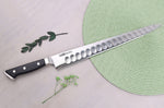 Couteau sujihiki alvéolé japonais Glestain K Series 33cm