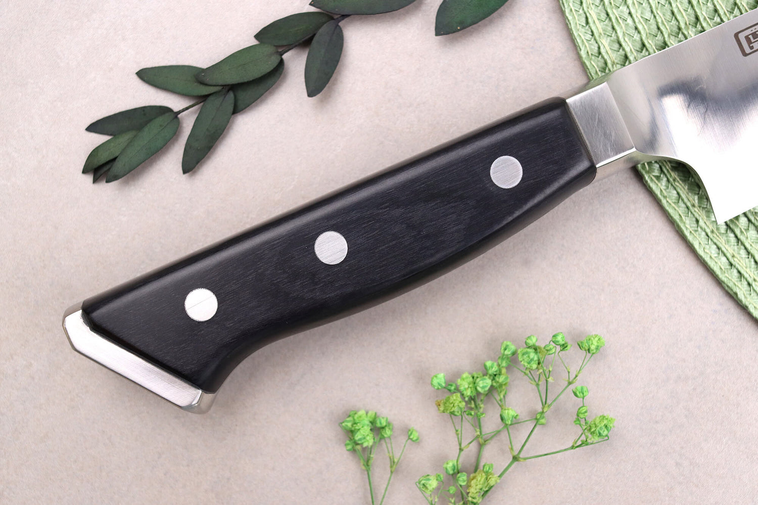 Couteau sujihiki alvéolé japonais Glestain K Series 33cm