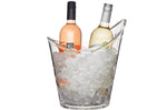 Seau à boissons et refroidisseur à vin Barcraft en acrylique transparent
