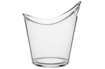 Seau à boissons et refroidisseur à vin Barcraft en acrylique transparent