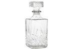 Set de bouteille à whisky Barcraft avec 4 verres taillés